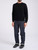 Maison Kitsuné technical sweater Maison Kitsuné black merino wool