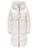 Chaqueta de plumas Max Mara The Cube Seig en lona antigoteo blanca Chaqueta de plumas Max Mara The Cube Seig en lona antigoteo blanca