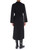 S Max Mara Abrigo bata Poldo de lana negro