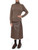 Max Mara Mantova 'S cuello alto en lana marrón y cachemira