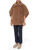 Max Mara cape in camel teddy fabric