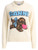 Jersey Ganni Puppy de lana marfil con estampado 