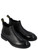 Bota Chelsea Doucal de cuero negro