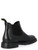 Bota Chelsea Doucal de cuero negro