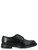 Lace up shoe Doucal's Derby in black leather