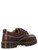 Stringata Dr Martens Lowell in pelle marrone