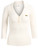 Polo Elisabetta Franchi maille ivoire