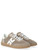Sneaker Elisabetta Franchi in nappa color argilla e avorio