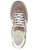 Sneaker Elisabetta Franchi in nappa color argilla e avorio