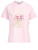 Camiseta Ganni algodón rosa