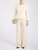 Giacca Max Mara Studio Mstcamice in cotone crema