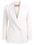 Max Mara Studio white wool blazer