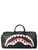 Borsa Sprayground Smeared Grunge in pelle vegana nera 