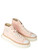 Sneaker BePositive Cuprace Star in pelle rosa