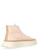 Sneaker BePositive Cuprace Star in pelle rosa