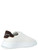 Sneaker Philippe Model Temple in pelle bianca e marrone