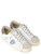 Baskets Philippe Model en cuir et daim blanc et beige
