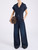 Tuta Nine In The Morning Fauna in denim blu