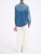 Camicia Nine In The Morning Ketty in cotone blu