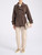 Trench Max Mara The Cube Mtccalle in twill cioccolato