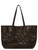 Borsa a spalla Gianni Chiarini Mashup in suede laserato marrone