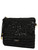 Pochette Gianni Chiarini Nefeli in paglia crochet nera