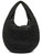 Borsa Gianni Chiarini Nefeli realizzata in paglia crochet nera