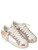 Sneaker Crime London Sk8 Deluxe Sweet Like Honey in pelle bianca