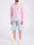Les Deux Konrad Les Deux Shirt in white and pink cotton