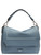 Borsa Lancel Ninon Soft M in pelle azzurra