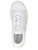 Sneaker Premiata Belle 8158 in pelle e glitter bianca