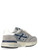 Sneaker Premiata Mick 8001 in tessuto e suede grigia