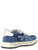 Sneaker Premiata Nous 8067 in tessuto traforato e suede blu 