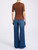 T-Shirt Ivy Oak Kristin in cotone marrone