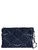 Pochette Zadig&Voltaire Angel in denim monogram blu