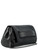 Orciani Stark clutch bag in black leather