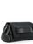 Orciani Stark clutch bag in black leather