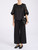 Clutch Orciani Venus Soft in pelle martellata nera