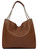 Borsa Orciani Venus Hobo Soft in pelle martellata marrone