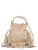 Borsa Orciani Juice Jungle in pelle color burro