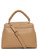 Orciani Sense Scooby Medium bag in biscuit-colored leather