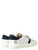 Zapatilla D.A.T.E. Low en piel martillada blanca
