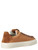 Sneaker Aqua Alta in pelle e suede cognac