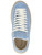 Sneaker Aqua Alta in suede color azzurro