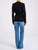 Giacca Elisabetta Franchi in maglia nera