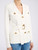 Giacca Elisabetta Franchi in maglia avorio 
