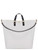 Borsa Elisabetta Franchi Tote in canvas avorio