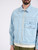 Giacca Maison Kitsuné in denim azzurra