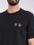 T-Shirt Maison Kitsuné in jersey di cotone color antracite