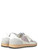Sneaker 4B12 Play New in pelle bianca e glitter rosa